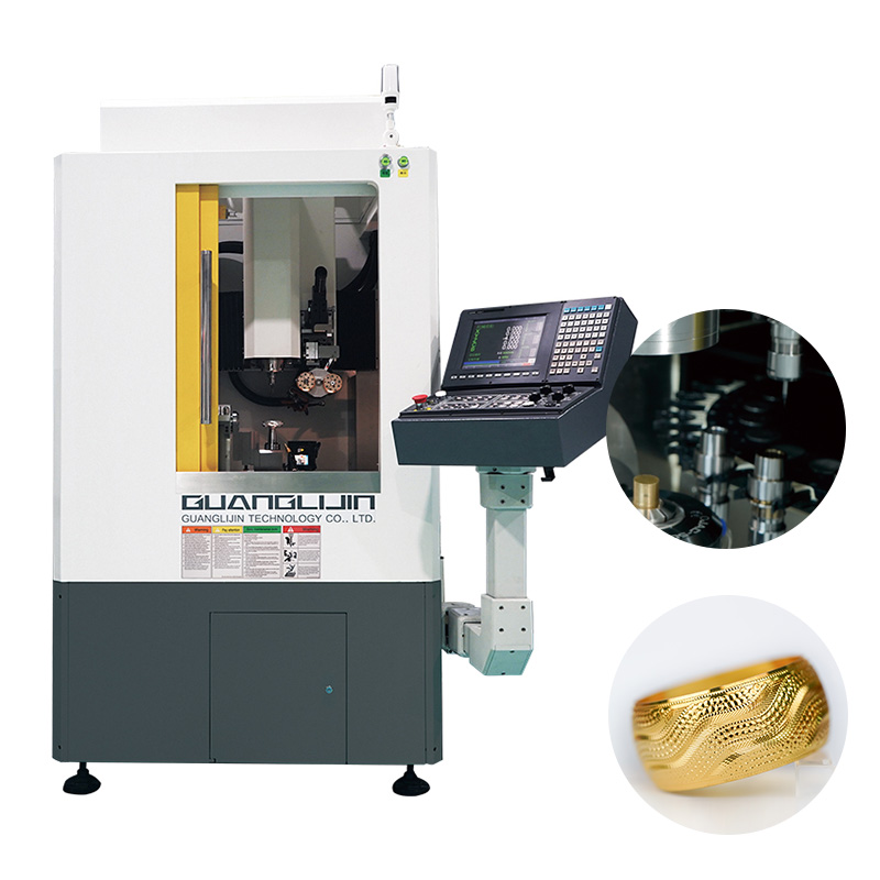 G8-380 Jewelry Carving And Milling Eight Axis Machine