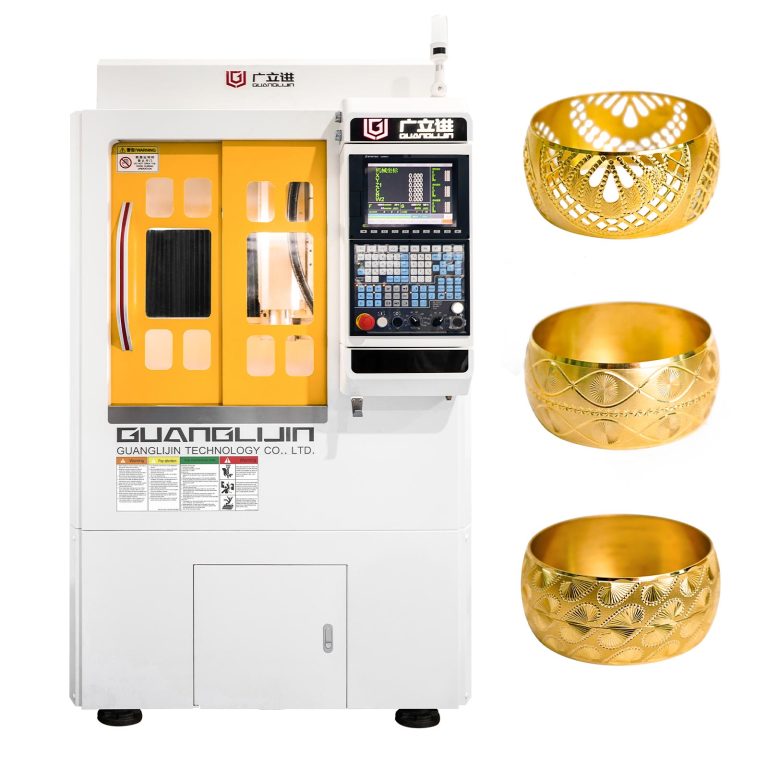 Precision CNC Jewelry Making Machine With German Electric Spindle Silver Ring Cnc G9-550B