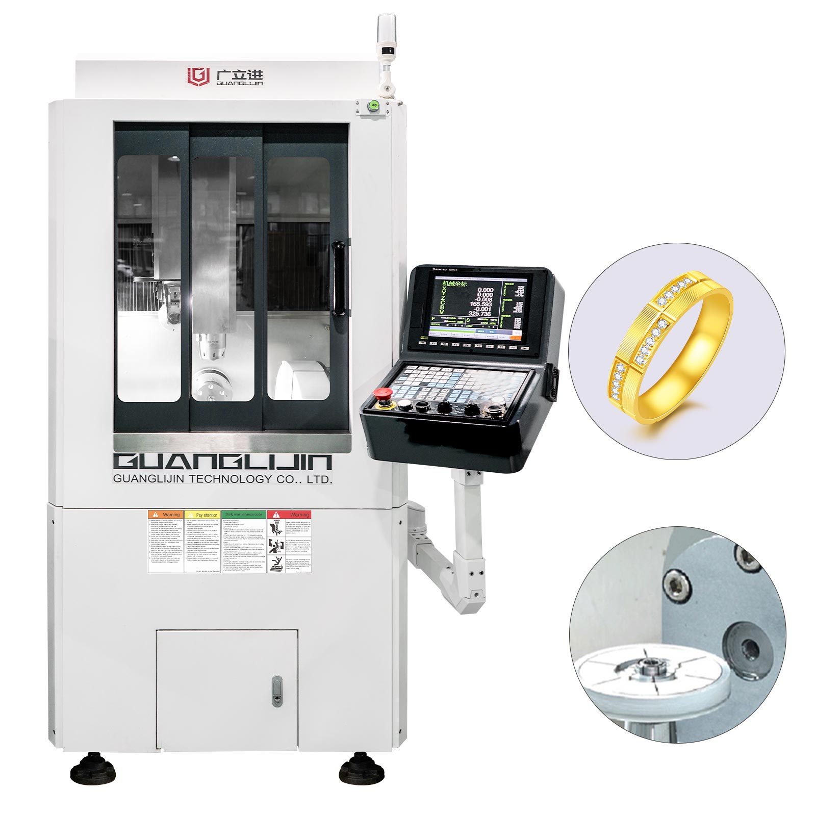 G7-380 Jewelry Carving Milling Seven-Axis Machine