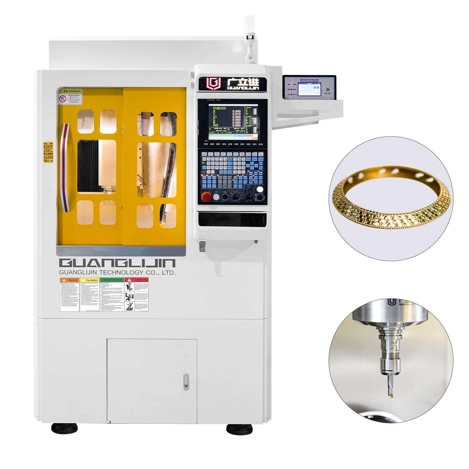 Innovative Eleven Axis Small Jewelry Cnc Machine G11-550