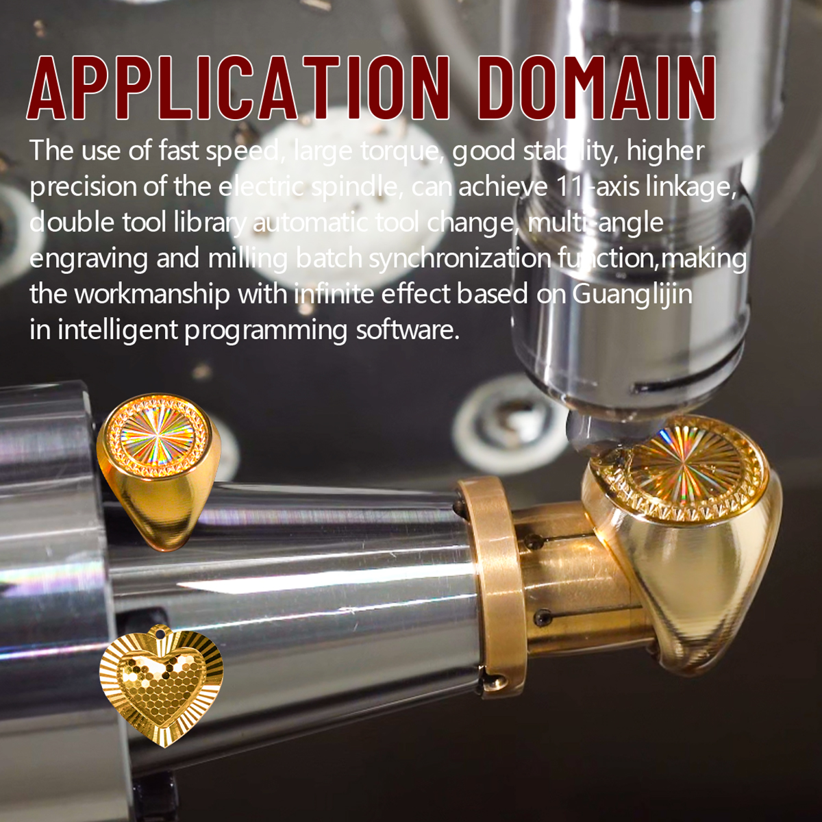 G5-380l  Jewelry Engraving And Milling Five-Axis Machine