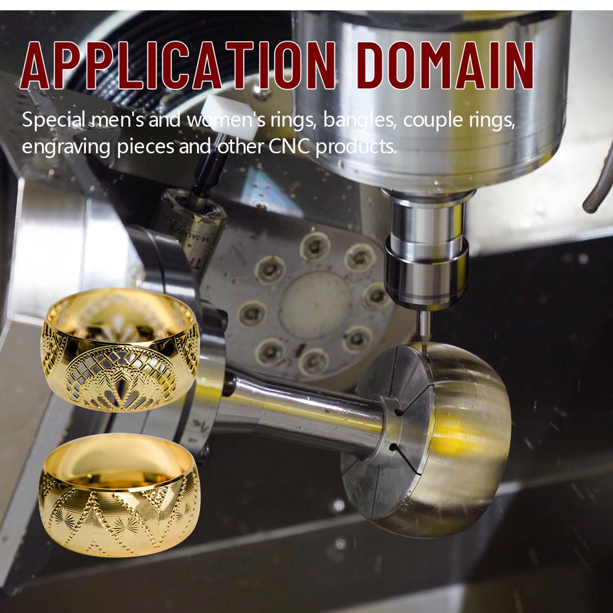 Precision CNC Jewelry Making Machine With German Electric Spindle Silver Ring Cnc G9-550B