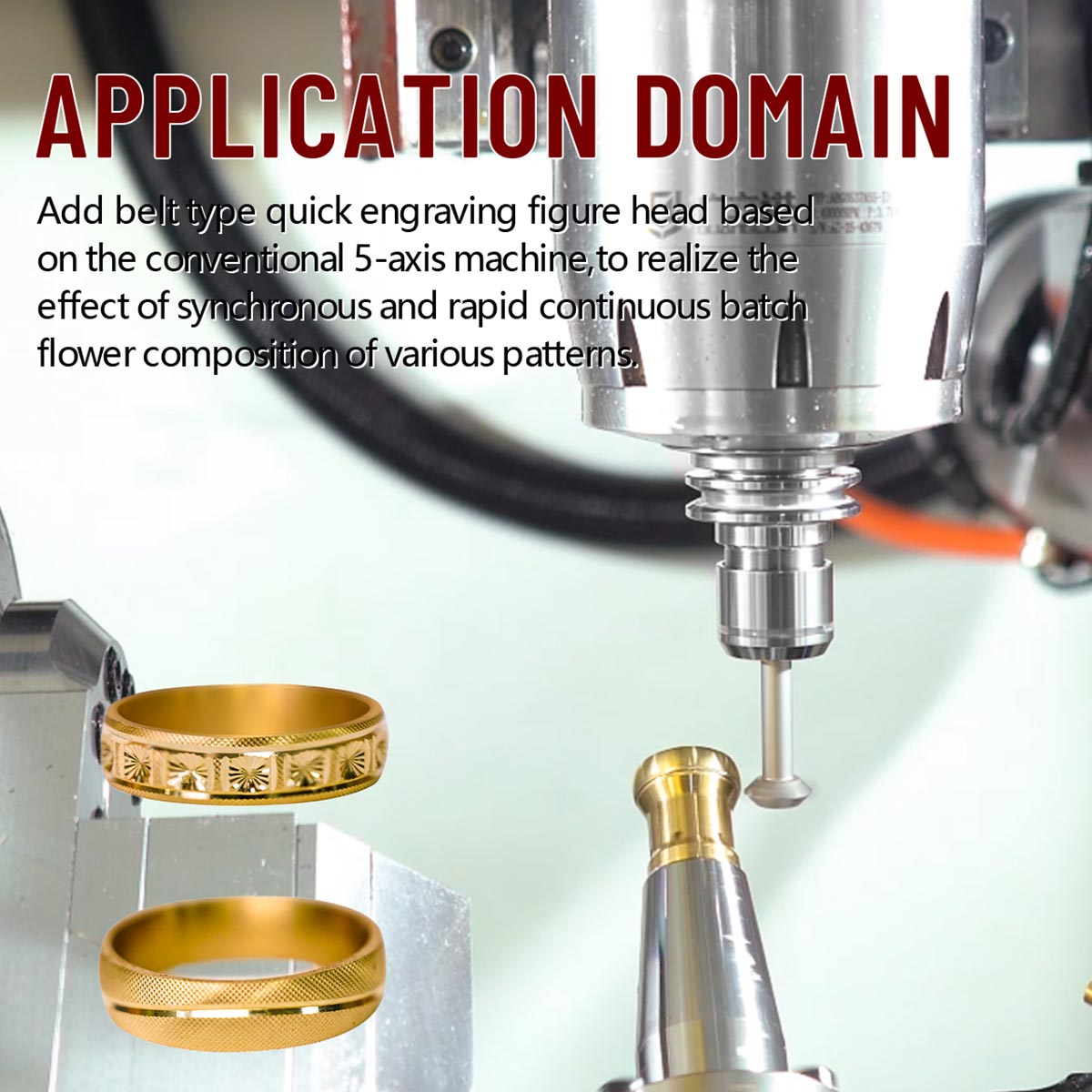 G8-380 Jewelry Carving And Milling Eight Axis Machine