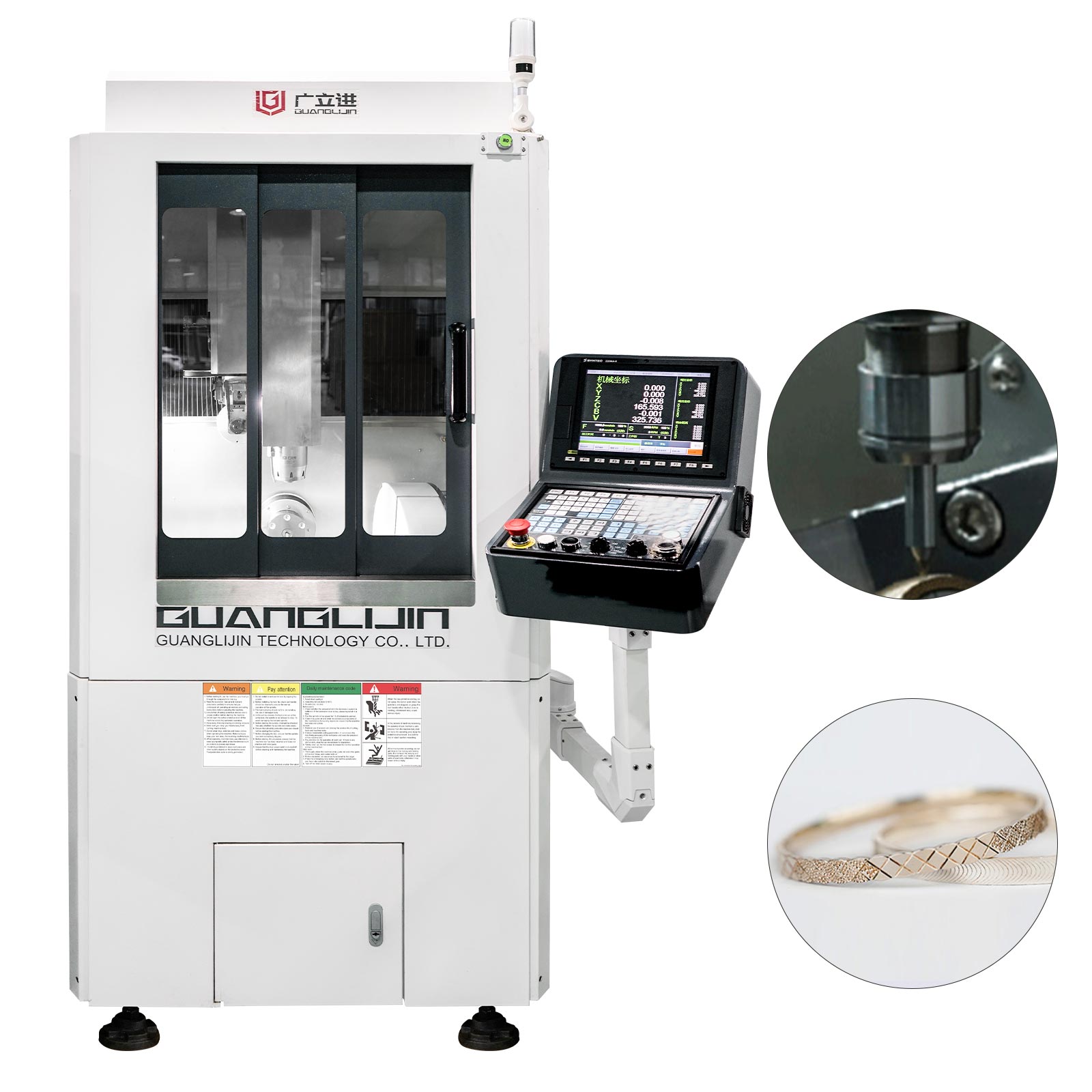 G7-380 Jewelry Carving Milling Seven-Axis Machine