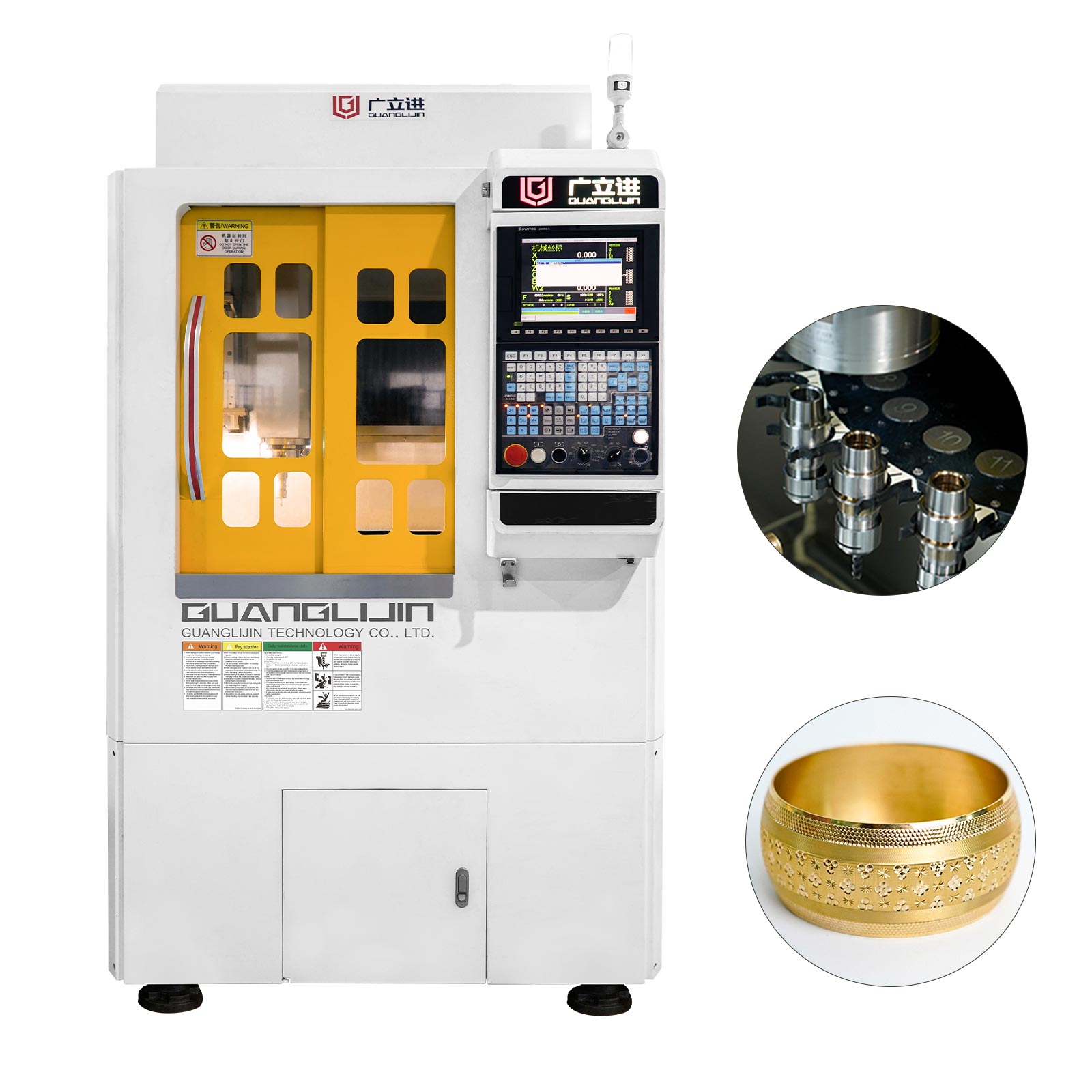 G5-500 Jewelry Engraving And Milling Five-Axis Turning And Milling Compound Machine