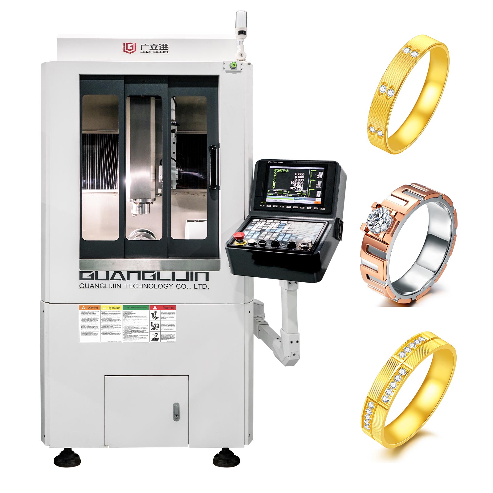 G5-380  Jewelry Engraving And Milling Five-Axis Machine