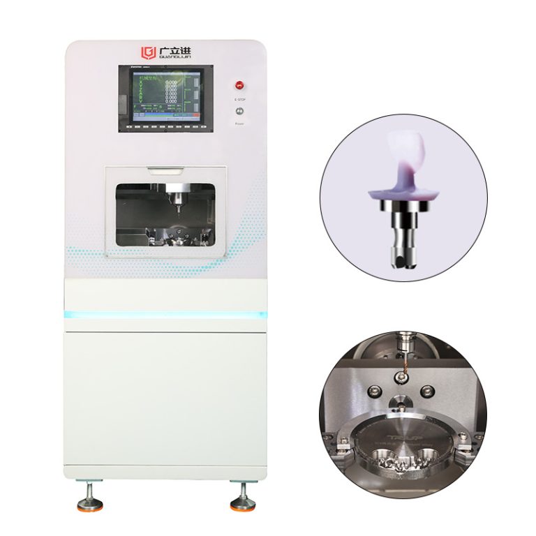 High Precision Cad Cam 5 Axis Dental Prosthesis Milling Machine
