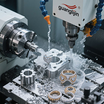 High-Precision 5 Axis CNC Mill for Aerospace Components