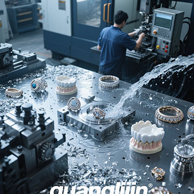 High-Precision 4 Axis CNC Machine for Aerospace Parts