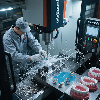 Industrial 5 Axis CNC for Bangle Production