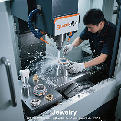 Precision CNC Engraving Machine for Jewelry Pros