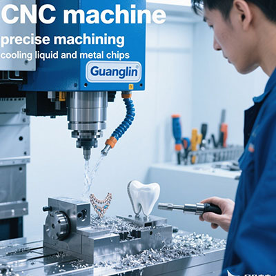 Industrial CNC 5 Axis Mill | Complex Part Fabrication