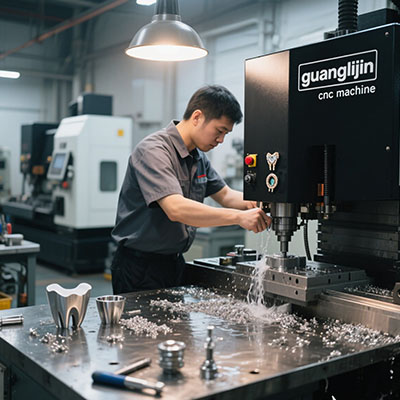 High-Precision 9 Axis CNC Machine for Aerospace Parts
