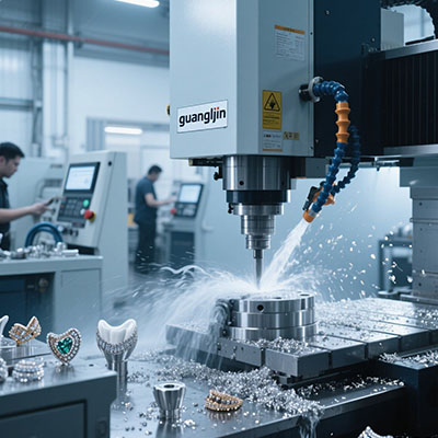 Industrial 13 Axis CNC for Complex Titanium Components