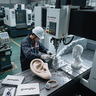 Industrial 6 Axis CNC Mill for Complex Components