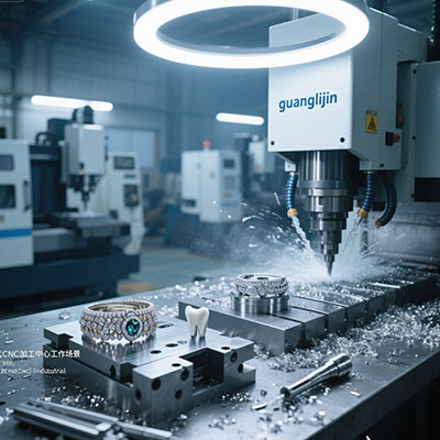 Precision 4 Axis CNC Machine for Aerospace Parts