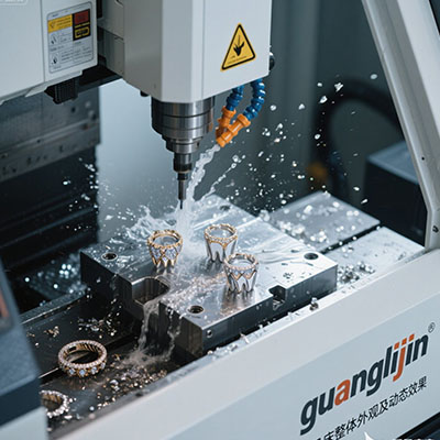 Precision CNC with 4th Axis – Custom Components