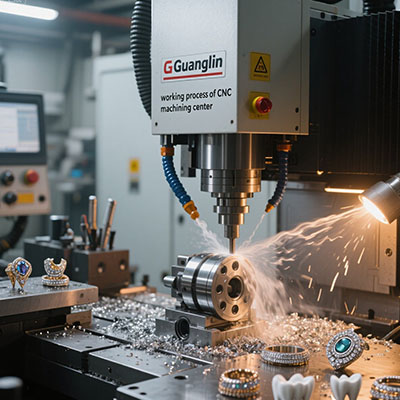 Professional CNC Jewelry Polish Machine Factory Cooperation Machining Solution