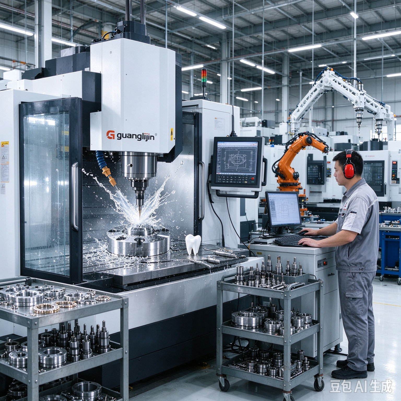 5-Axis Desktop CNC – Aerospace Milling on a Compact Frame